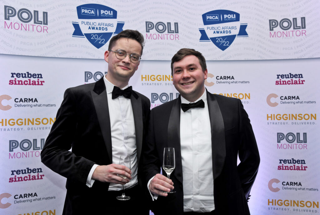 The Big Night PRCA Public Affairs Awards 2025